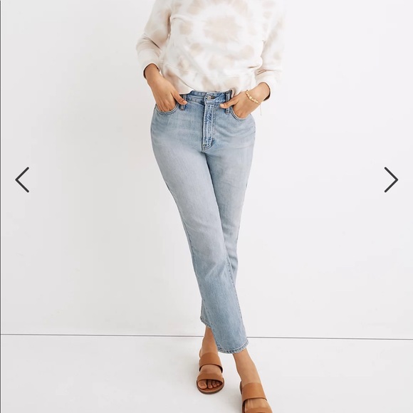 Madewell The Petite Curvy Perfect Vintage Jean in Fitzgerald Wash - Picture 5 of 12